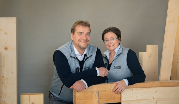 Hannes und Claudia Stiegler, Holzbau Stiegler Haus i Ennstal